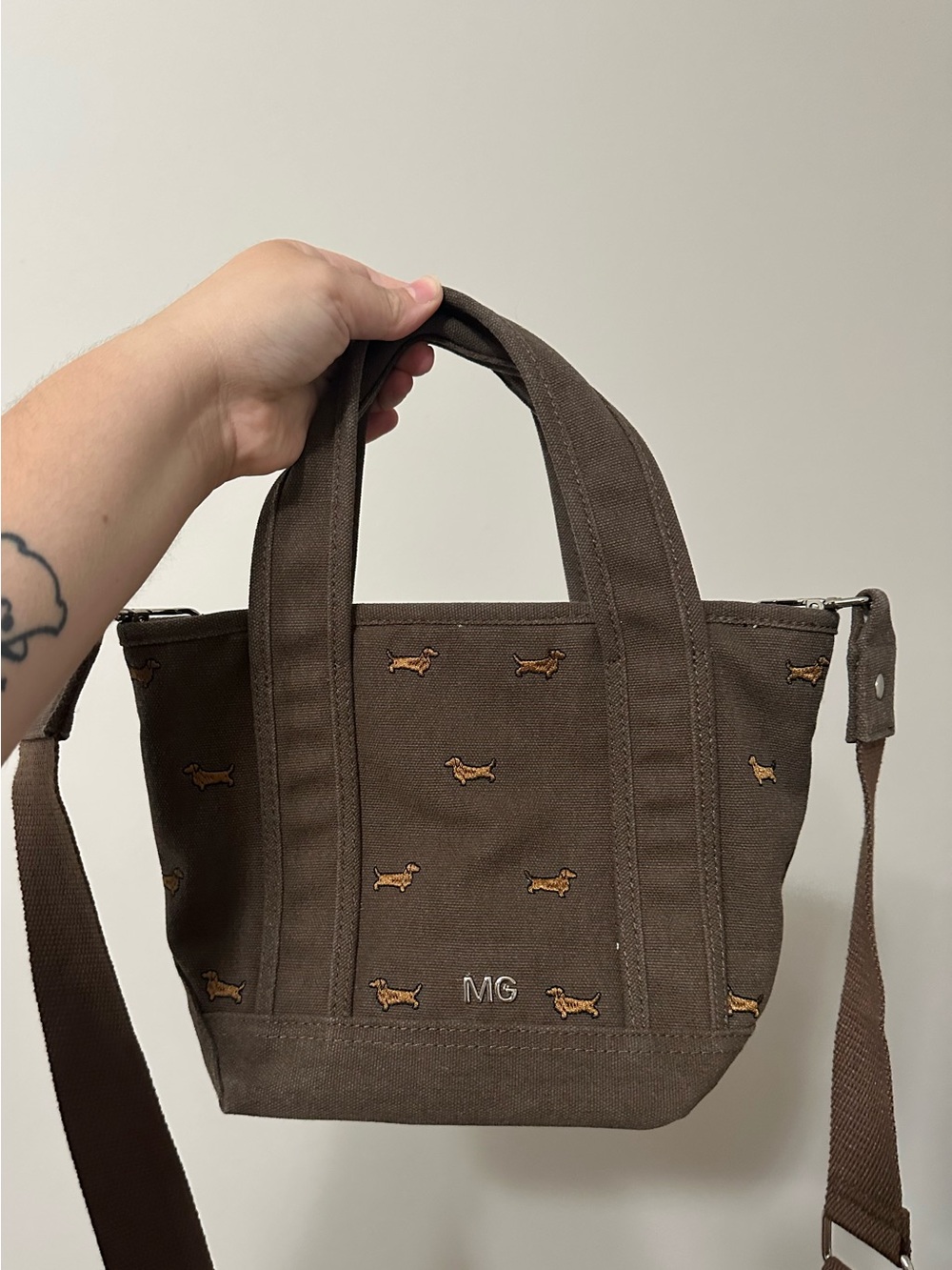 Madden Girl Dachshund Tote